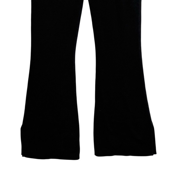 Favorite Daughter Cotton & Cashmere Rib Knit Flare Leg Pants Size Medium NEW - Picture 4 of 9